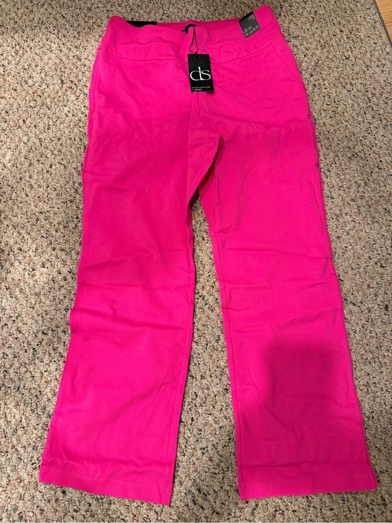 Dear Scarlett Pants - NWT Dear Scarlett Magic Straight Pants in Hot Pink - Size XL